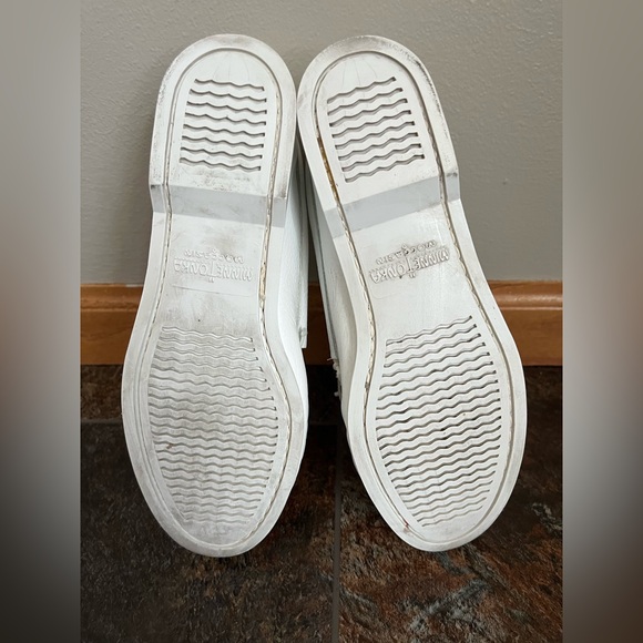 Women’s Minnetonka Moccasin white beaded thunderbird Animiki hard sole. Size 7 - Picture 6 of 12